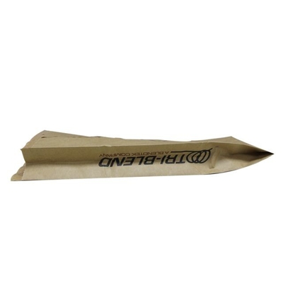 Bolsas de papel de impresión coloridas amistosas del sellado caliente de Eco Kraft para el embalaje del polvo de la comida