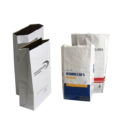 Bolsas de papel industriales personalizadas con impresión Cmyk / Pantone