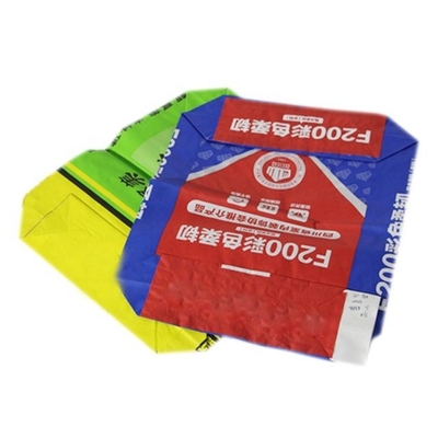 Bolsas de papel de válvula laminadas personalizadas blancas o marrones