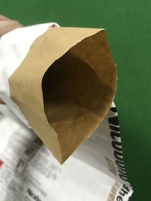 Impresión a medida Hasta 7 bolsas de embalaje de papel Kraft aceptan capacidad a medida