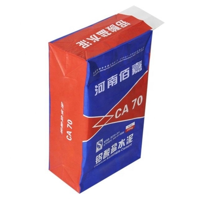 Bolsas de papel industriales de impermeabilización 25kg 50kg del cemento de Kraft que embalan