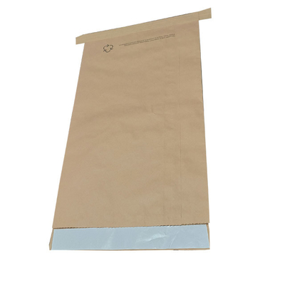 La boca abierta cosida de papel de Brown Multiwall empaqueta la categoría alimenticia 25kg