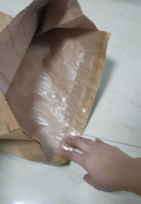 Bolsas de papel de color marrón sellables térmicamente Embalaje confiable y respetuoso con el medio ambiente