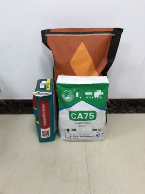 Construcción personalizable Bolsas industriales de papel Kraft para envases químicos
