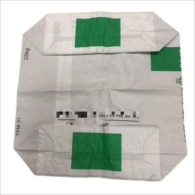 Bolsas de papel industrial de paredes múltiples perforadas para resina de pasta de polietileno