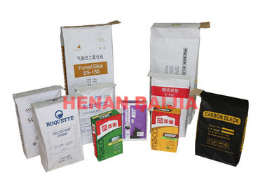 Bolsas de papel reciclables inferiores cuadradas de Multiwall Kraft con la válvula adaptable