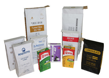 La válvula adaptable vira portador fuerte térmico en caliente de las bolsas de papel hacia el lado de babor 20kg 25kg 50kg