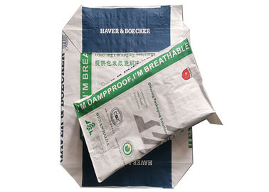 Las bolsas de papel agrícolas de Multiwall Kraft abren la boca para la cosecha de empaquetado del cemento