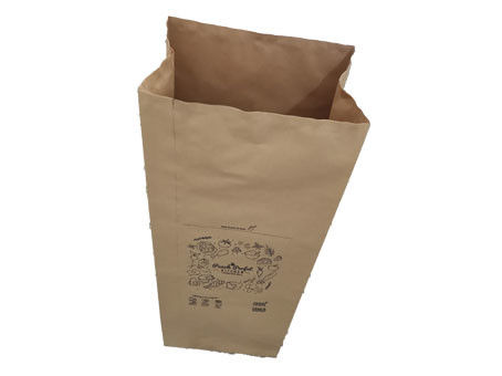 7 bolsas de papel de impresión de Multiwall de la basura de la cocina del color 80g/M2
