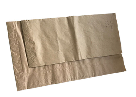 bolsas de papel abiertas de la boca 60g-120g/M2 para el cemento que empaqueta la boca trapezoidal