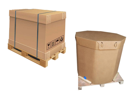 220 1000 1200 cajas de papel del embalaje flexible del envase de la categoría alimenticia de 1600 litros IBC