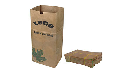 Bolsas de papel del césped