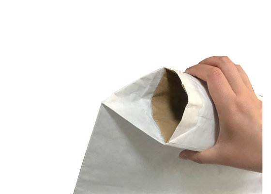 la válvula de papel de 20kg 15KG Kraft empaqueta el pegamento de empaquetado de la teja con su propio logotipo