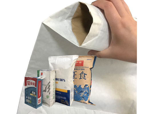 20kg pegó las bolsas de papel de Multiwall de la válvula para el pegamento de la teja con su propio logotipo