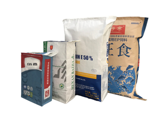 Cemento Flexo que imprime el absorbente líquido pegado químico del derramamiento de las bolsas de papel de Multiwall de la válvula