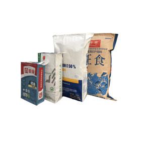 Bolsas de embalaje de papel Kraft de cemento capacidad y tamaño personalizados