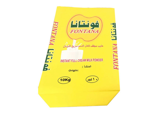 Leche en polvo que empaqueta el papel de empapelar multi de 20kg 25kg despiden 3 capas PE alineadas