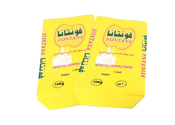 Leche en polvo que empaqueta el papel de empapelar multi de 20kg 25kg despiden 3 capas PE alineadas