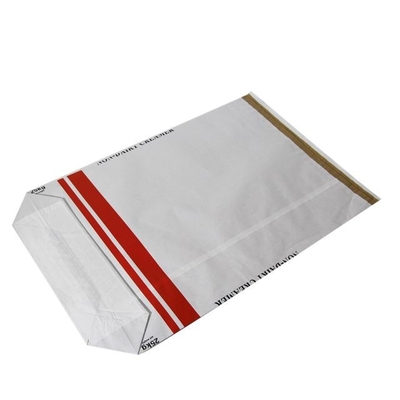 Bolsas de papel dispersables pegadas Eco de la parte inferior del pellizco del papel de Kraft del polvo del polímero amistoso