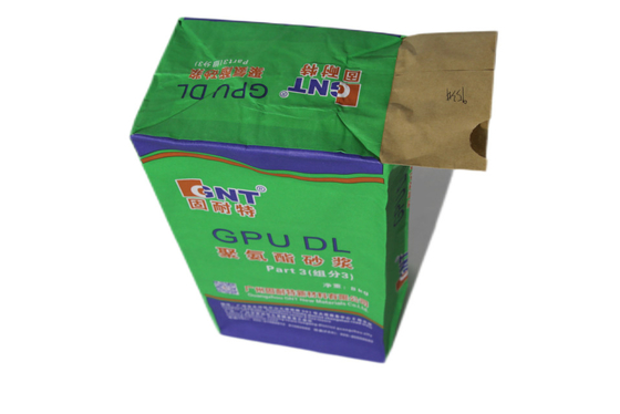 Sacos de válvulas de papel de 20 kg aceptan tipo de cierre personalizado y color de impresión