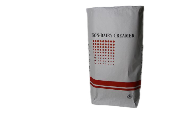 Diseño de bolsas de embalaje de papel kraft industrial personalizado Color marrón blanco