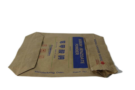 Bolsas Industriales De Papel Con Válvula De 25 Kg Con Cierre