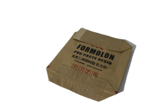 el cemento del embalaje de 25kg 50kg Kraft empaqueta la impermeabilización de papel del bolso de la válvula