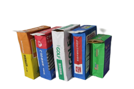 Bolsas de embalaje de papel kraft de 7 colores impresas a medida Cierre y forma a medida
