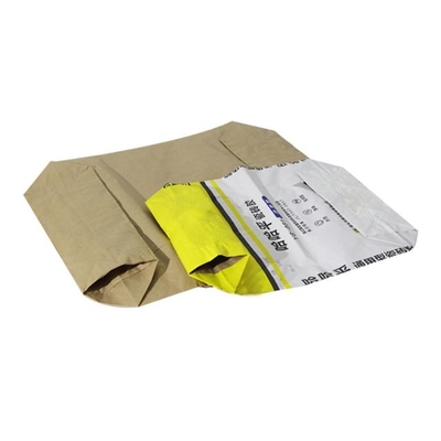 La apertura fácil y el relleno pegaron las bolsas de papel multipared de la válvula 25kg para el cemento