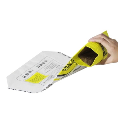 El tipo sacos de la válvula de Multiwall del cemento de papel de Kraft modificó para requisitos particulares
