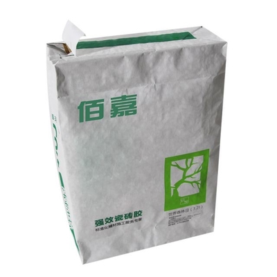 Bolsas de papel multipared de válvula pegadas para empaquetar agente espumante de polvo químico