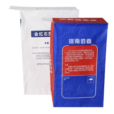 Bolsas de papel pegadas de encargo de Multiwall de la válvula para la harina que empaqueta 5Kg 10kg 20kg 25kg