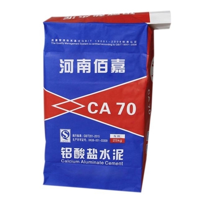 Bolsas de papel pegadas de encargo de Multiwall de la válvula para la harina que empaqueta 5Kg 10kg 20kg 25kg