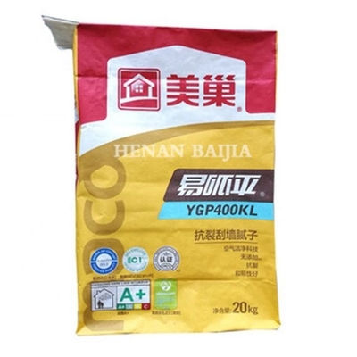 2Ply 3Ply pegó las bolsas de papel Eco inodoro biodegradable de Multiwall de la válvula amistoso