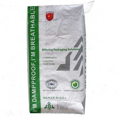 Materiales de construcción que empaquetan la protección del medio ambiente pegada de las bolsas de papel de Multiwall de la válvula