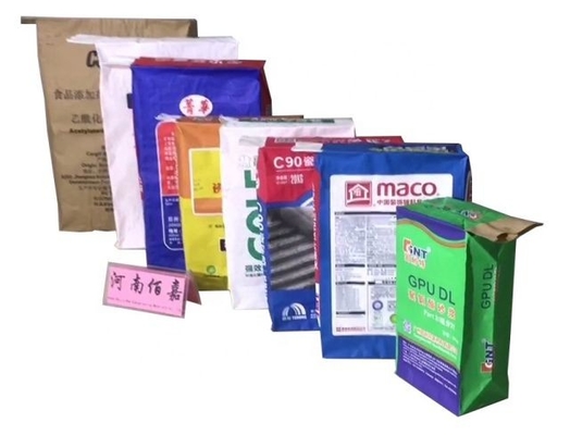 durabilidad de papel completa de la bolsa de papel de construcción del bolso 20kg 25kg de la válvula 1-4ply alta