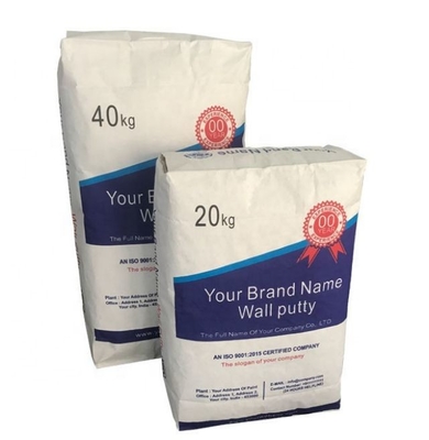 la válvula del papel 60gsm-10gsm despide 25kg para la desnatadora fácil de abrir y llenar