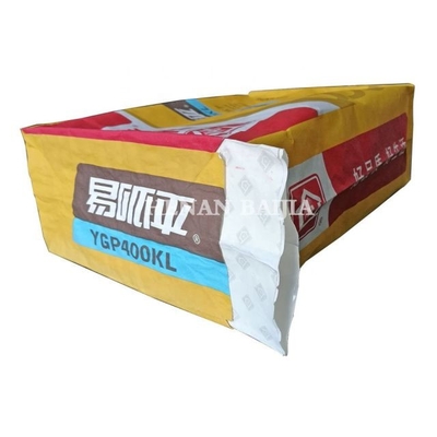 OEM que imprime las bolsas de papel industriales de 25kg 50kg para la materia de comida del cemento sostenible