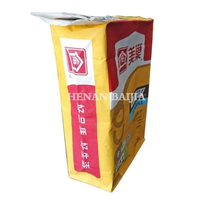 Las bolsas de papel pegadas de múltiples capas de Multiwall de la válvula de PVSE riegan el retardador para leche en polvo