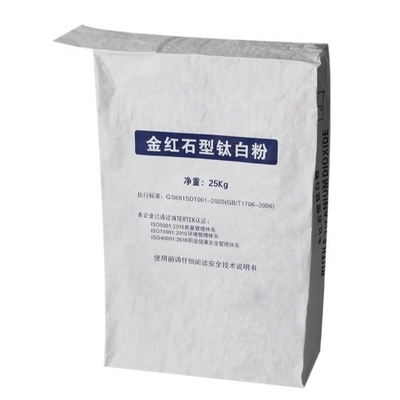 Bolsa de papel de papel del bolso 25kg del cemento de Kraft del color de CMYK multiusos