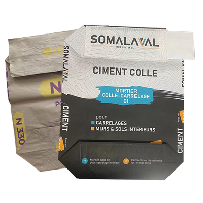 La leche pegada arreglo para requisitos particulares de las bolsas de papel de Multiwall de la válvula ISO2200 pulveriza los bolsos 25kg