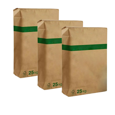 Bolso durable de las bolsas de papel M Folded Industrial Packaging de Multiwall sostenible