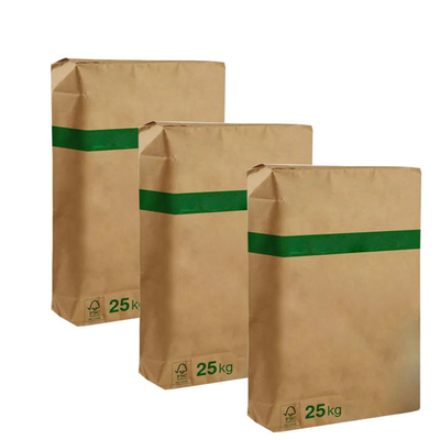 2Ply 3Ply pegó las bolsas de papel Eco inodoro biodegradable de Multiwall de la válvula amistoso