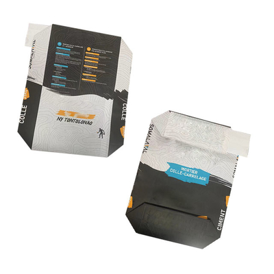 Flexo que imprime la película pegada química de las bolsas de papel PE de Multiwall de la válvula 2 capas
