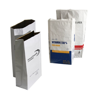 Embalaje de bolsas de papel Kraft fuerte Tecnología de impresión flexible personalizada