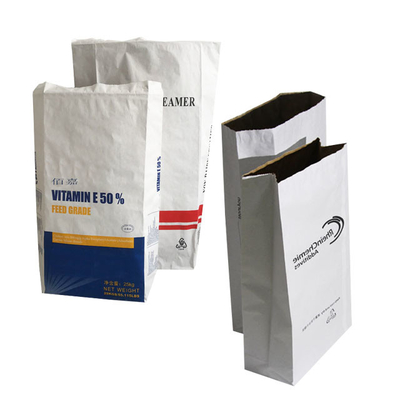 Bolsas de embalaje de papel kraft de 7 colores impresas a medida Cierre y forma a medida