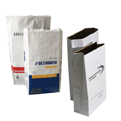 Bolsas de válvulas de papel personalizadas en la industria Agricultura Alimentos químicos