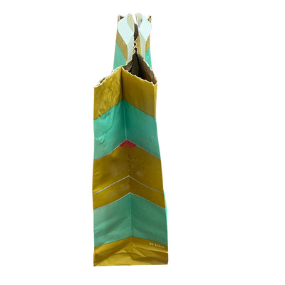 El empaquetado de papel del papel de Cat Litter Bags Handle Kraft de 7 colores empaqueta la boca abierta