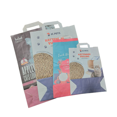 La impresión de encargo 6L 10L soldó a Cat Litter Bags Wear Resistance en caliente biodegradable