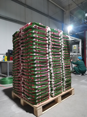 Las bolsas de papel de Multiwall Kraft del taller del GMP modificaron la impresión y el tamaño para requisitos particulares